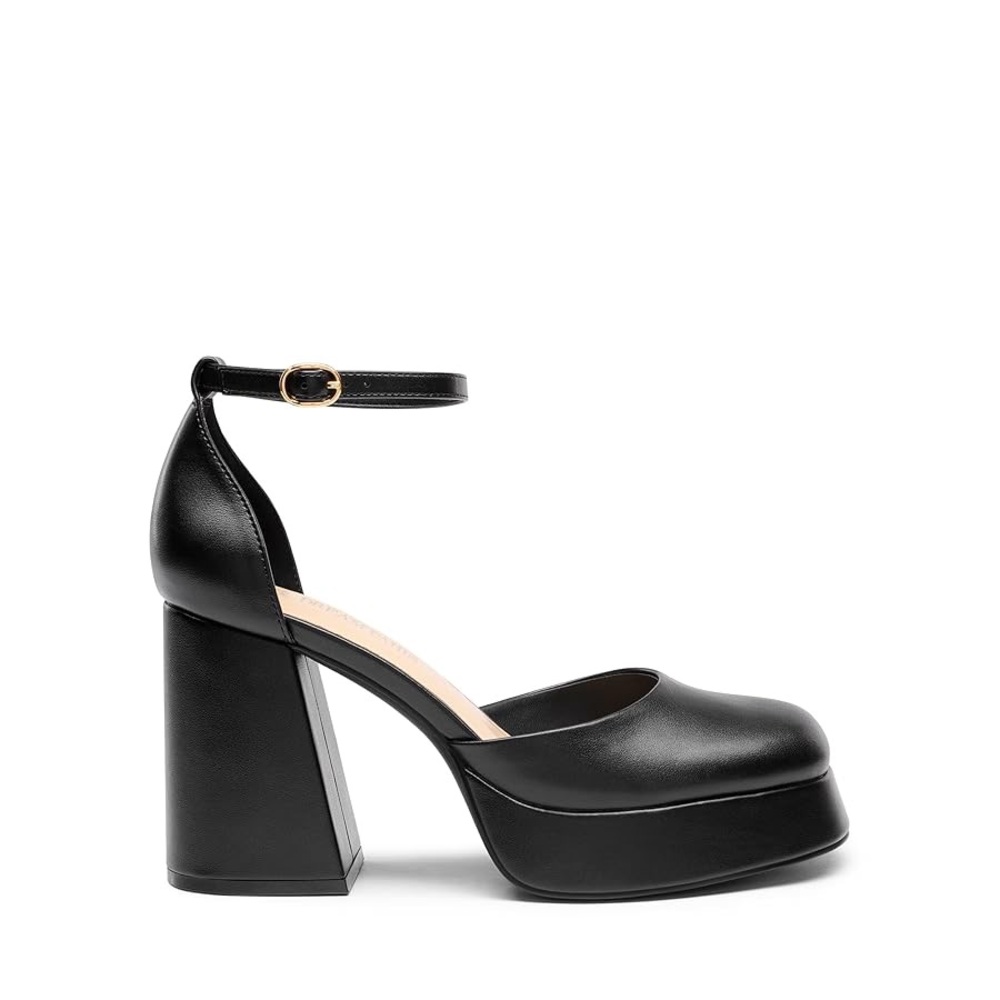 DREAM PAIRS Women's Chunky Platform Heels - Picture 6 of 16
